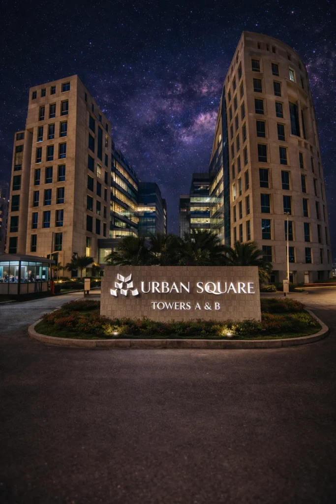 square building