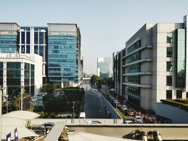 Building in Gurgaon for office interiors
