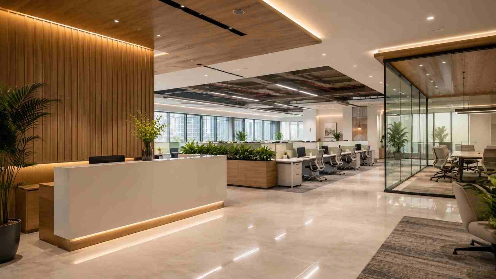 Office Interior Designer Services In Faridabad